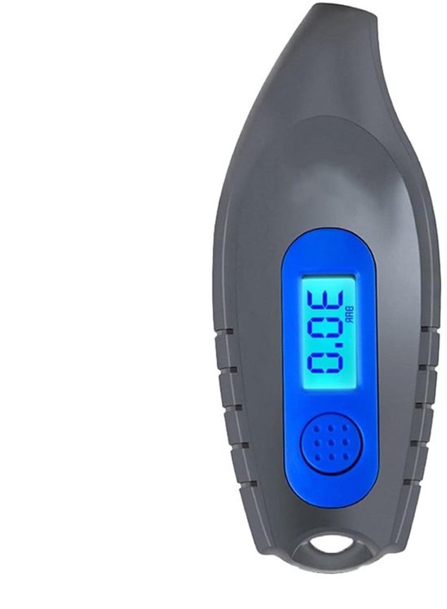 Digitale Bandenspanningsmeter - Luchtdrukmeter Autoband - Veilig Rijden - Verlicht Display - 13 x 45 x 25 cm - Zwart
