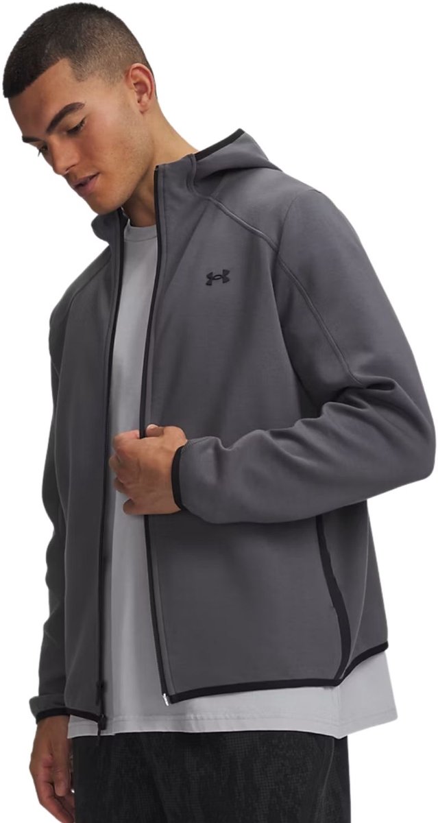 Under Armour Unstoppable Fleece Fleecevest heren Grijs M