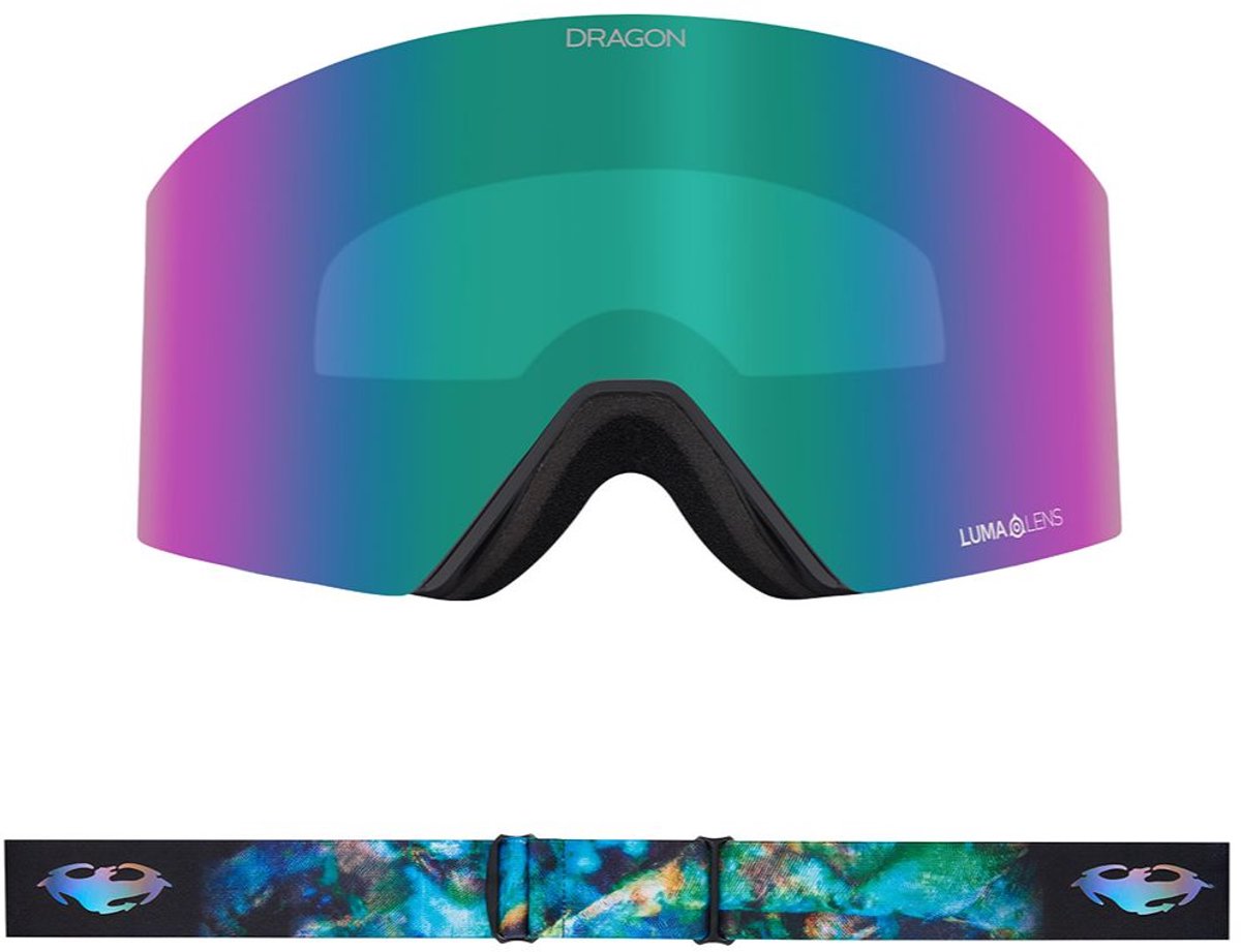 Dragon Alliance RVX MAG OTG Skibril - Bleached/Celeste IR & Amber