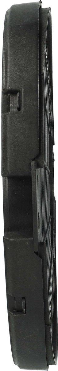 vhbw 2x actiefkoolfilter ter vervanging van EFF75, 4055093712 voor afzuigkap - 15 cm