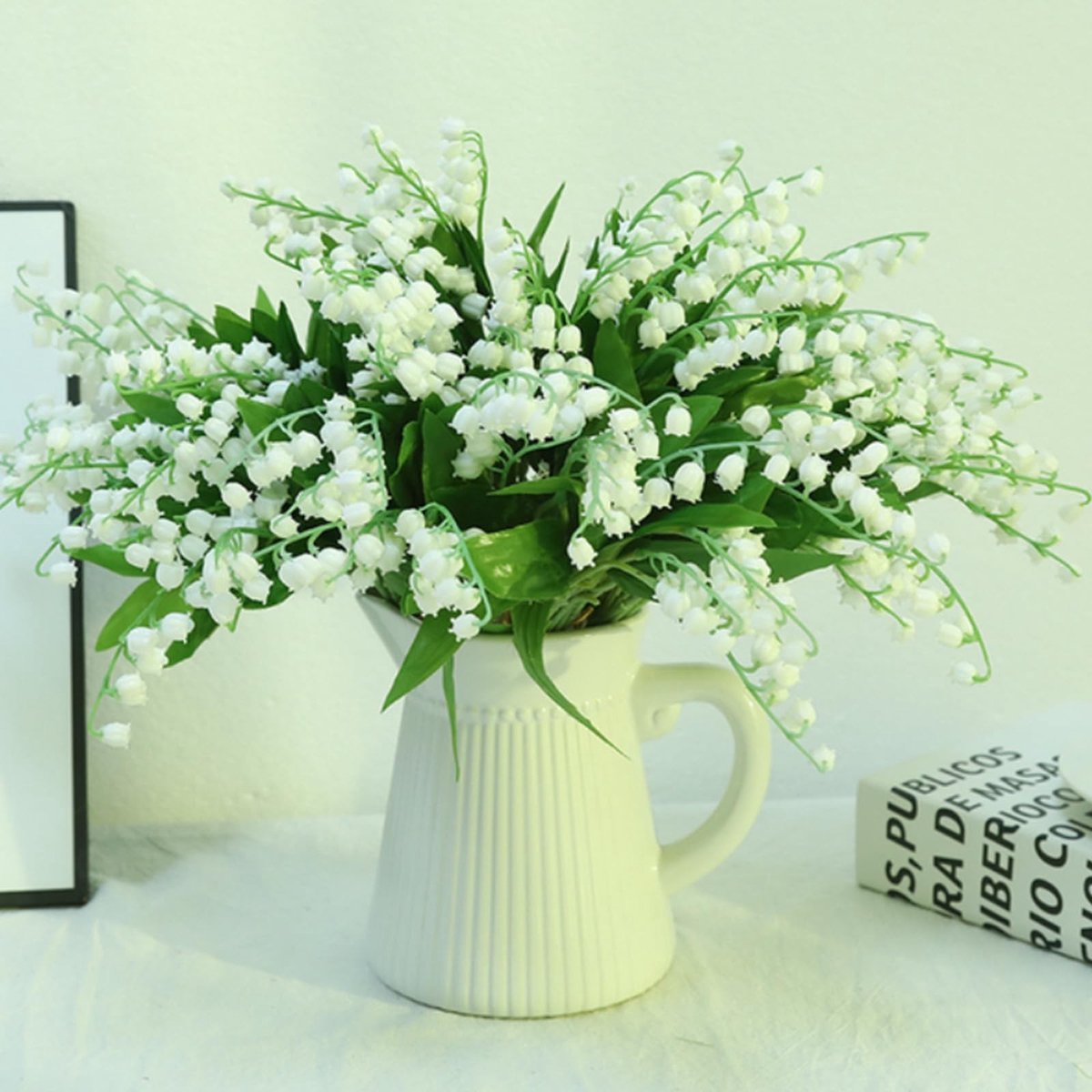 Kunstbloemen Lelietje-van-dalen - Set van 18 Stuks voor Decoratie
