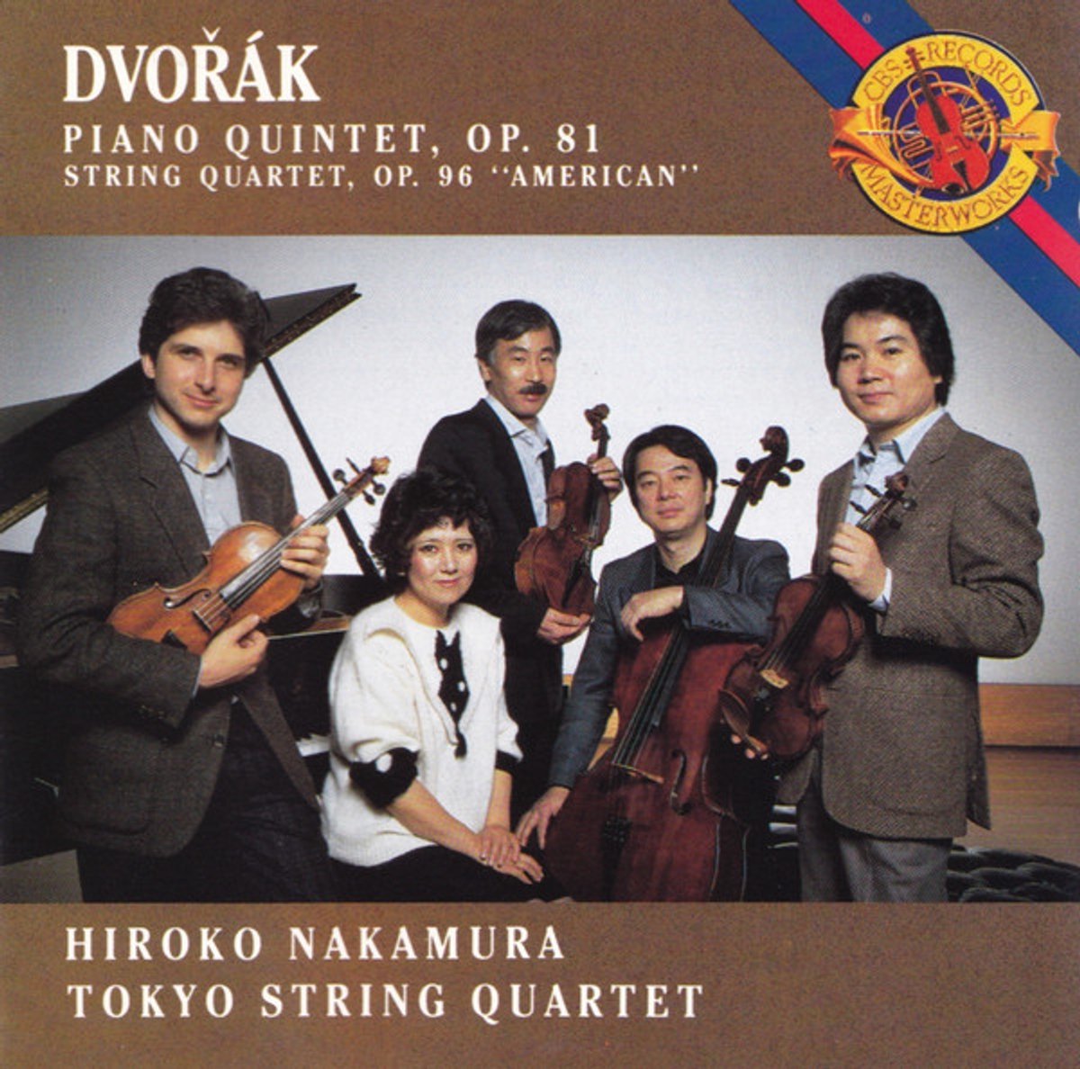 ANTONÍN DVOŘÁK-Piano Quintet & String Quartet 12 (CD)