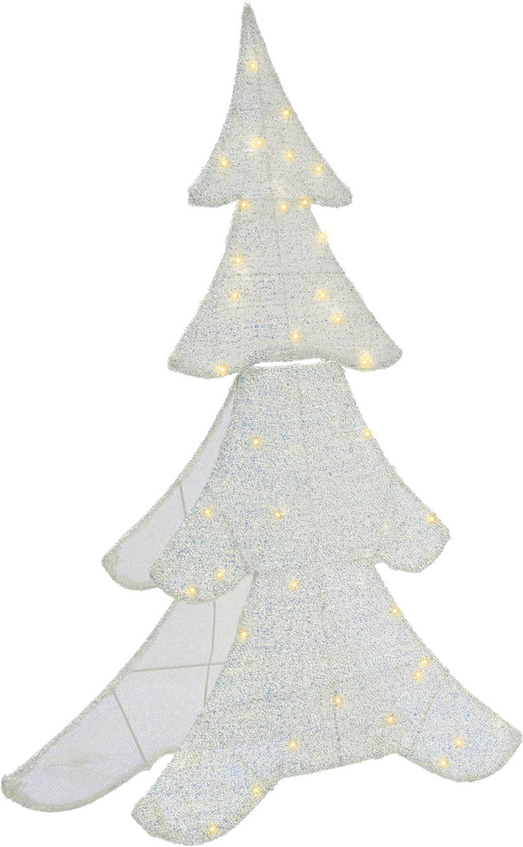 EDASJON - LED decoratie - Wit - Metaal