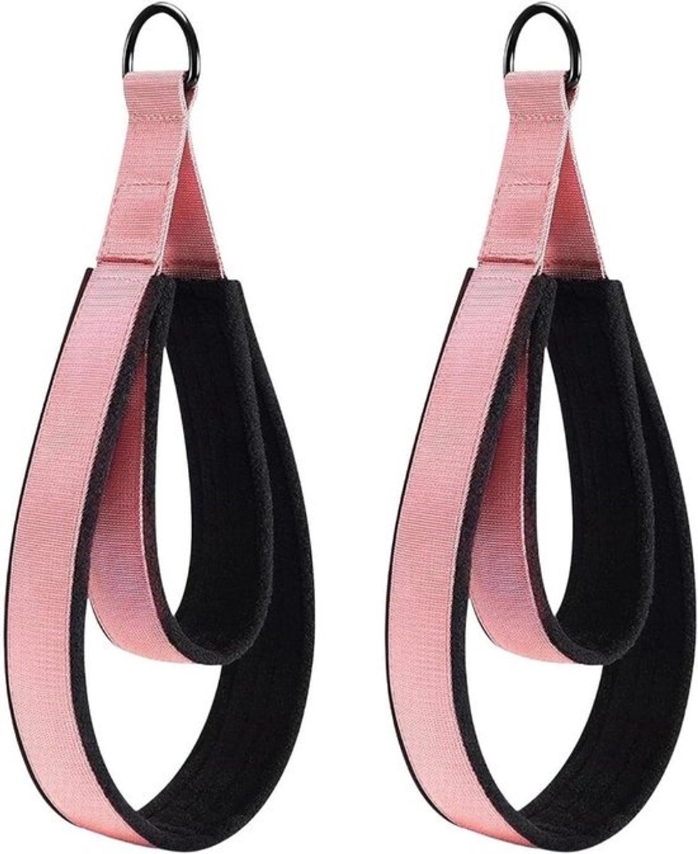Pilates Oefengordel - Trainingsbanden D-ring - Fitness Verhoging - Wrijvingsvrije Beweging - 38 x 5 cm - Niet gespecificeerd