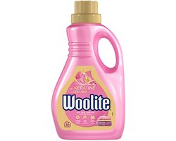 Woolite - Wasmiddel Wol en Zijde met Keratine 30 wasbeurten - 4 x 1,5 liter - Voordeelverpakking
