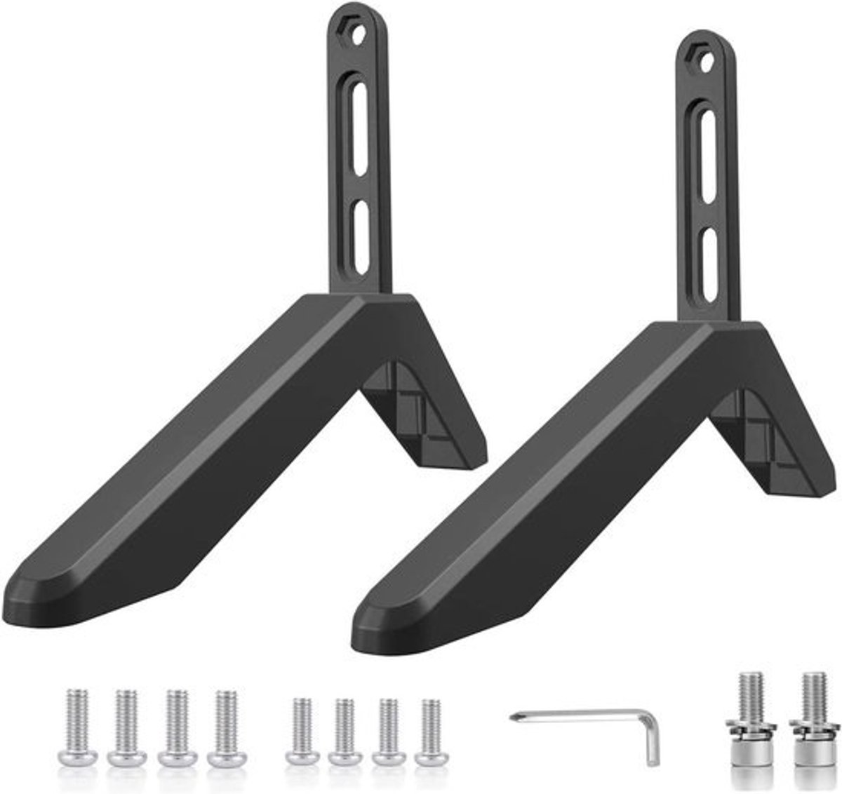 TV Stand Voeten - Reserve Poten - TV Ophangen - Makkelijk te Monteren - 32-65 Inch - Zwart
