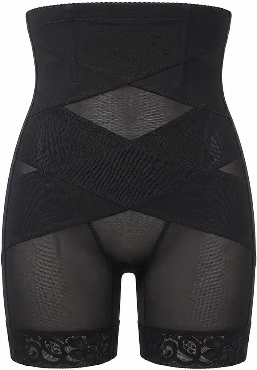 Vrouwen High Waist Shaping Broekjes voor Buikcontrole en Billenlift met Beenvormende Corsetfunctie voor een Strakke Silhouette