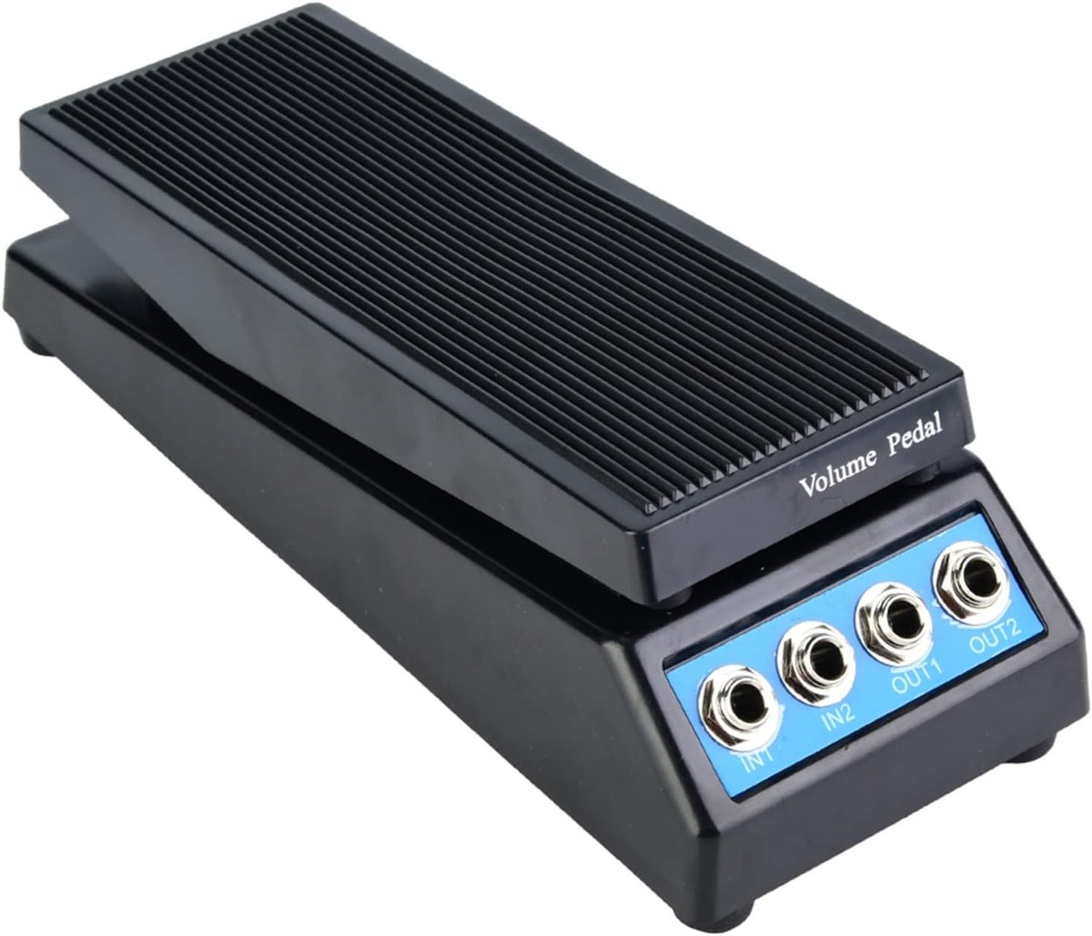 Draagbare Stereo Volume Pedal voor Gitaar - Ideaal voor Muzikanten en Gitaarspelers met Verbeterde Geluidscontrole