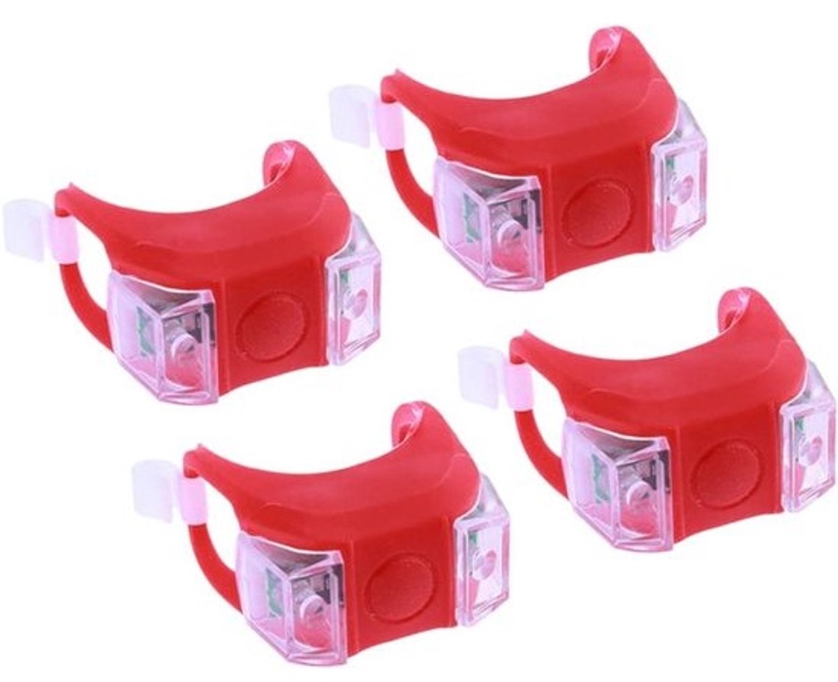 LED Fiets Achterlicht - Fietslamp Achterlicht - Veilig Fietsen - Hoge Helderheid LED - 5 x 4 x 27 cm