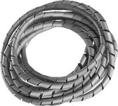 Organizer zilveren spiraal voor Kabels 5 mm / 6 mm 3M