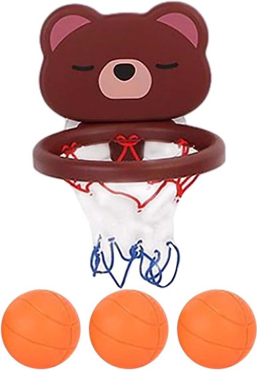 Mini basketbalring - Indoor basketbalset - Binnen spelen - Zuignap bevestiging - 16 cm - Meerdere kleuren