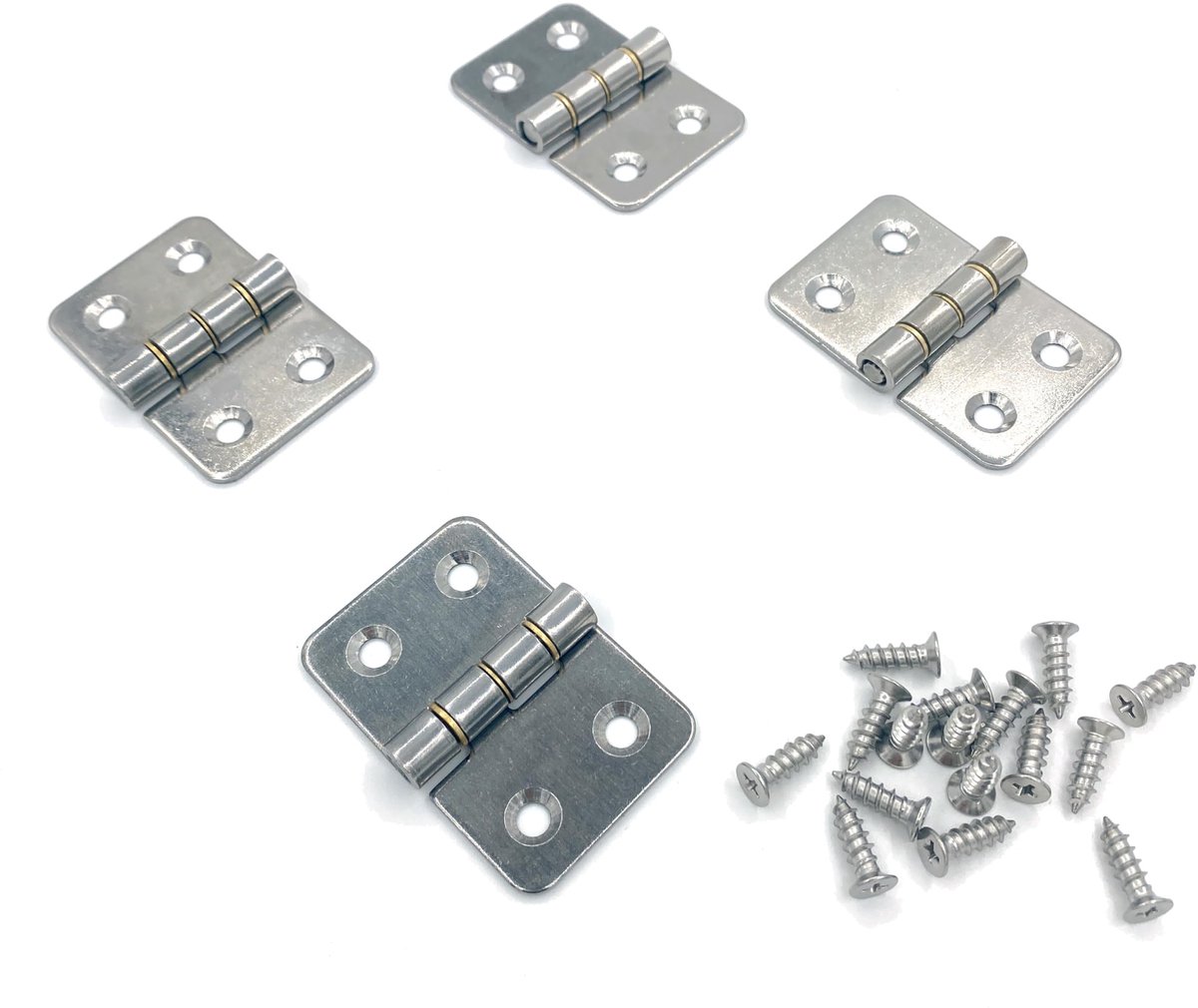 Scharnieren met Koperafdichting - 40 x 60 mm - 4 Stuks