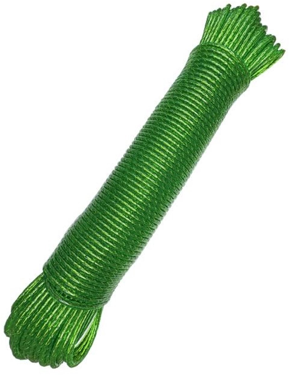 Intrekbare Waslijn voor buitengebruik - Groen, 10 meter