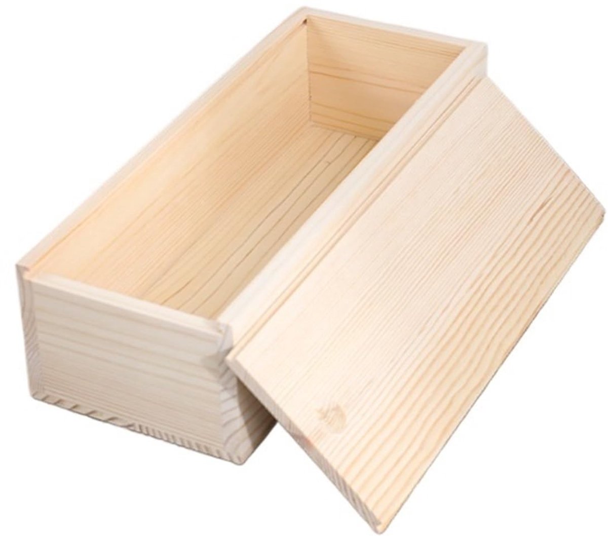 Uittrekbare opbergdoos van massief hout - Multifunctioneel voor wierook
