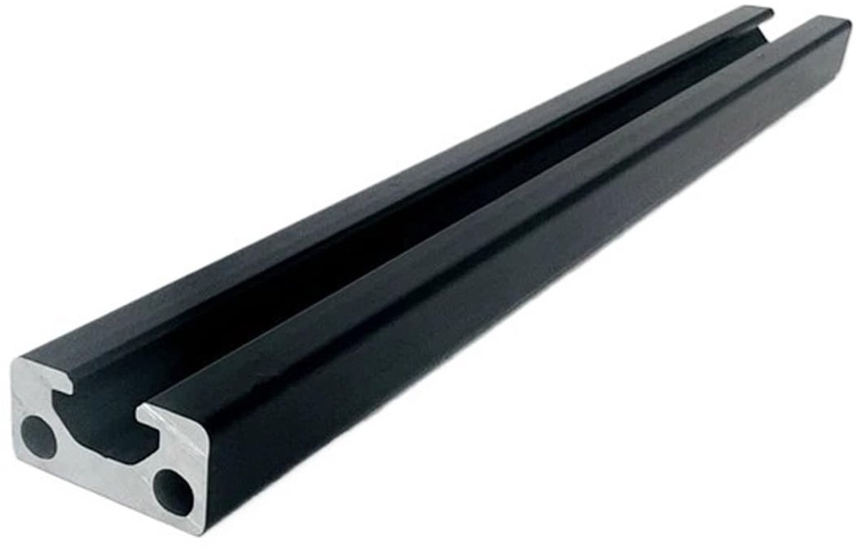 Aluminium Profiel 1020 - T-Groef Zwart 220mm