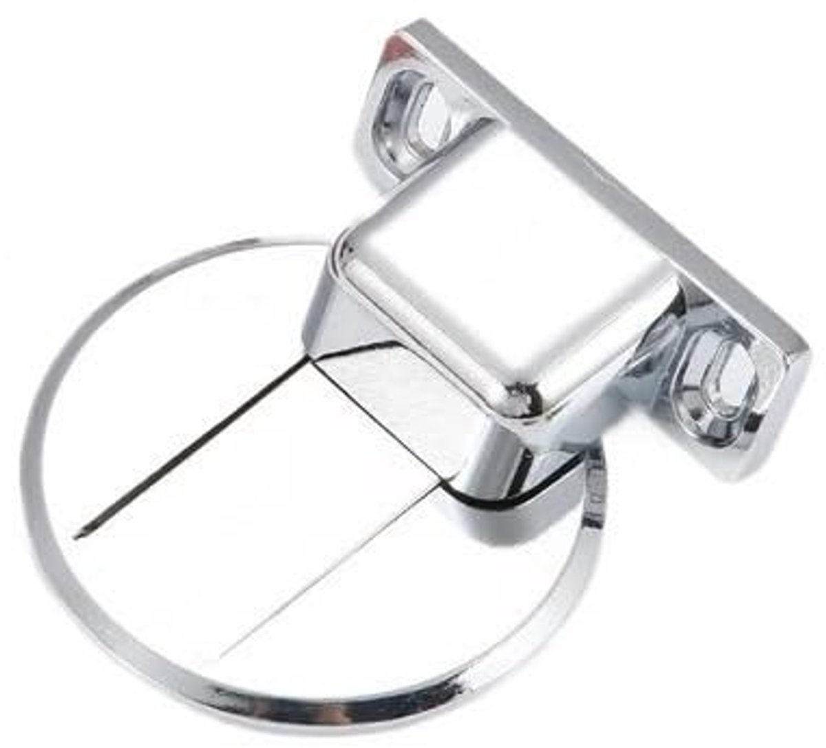 Magnetische deurstopper - Roestvrij staal zelfklevend