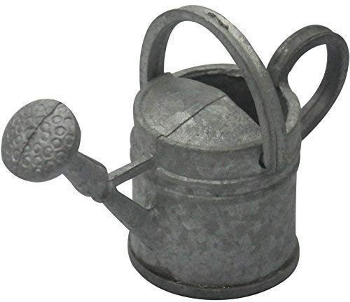 Miniatuur gieter - Retro metalen ontwerp
