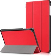 Flip Case voor Samsung Galaxy Tab A 10.1 Inch (2019) - Tablet Hoesje – Rood