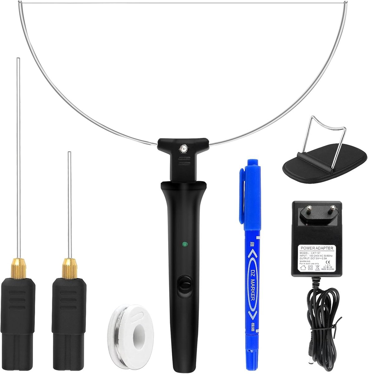Elektrische Schuimsnijder 18W - 3-in-1 Warmdraad Snijder voor Polystyreen, Ideaal voor Hobby en DIY Projecten
