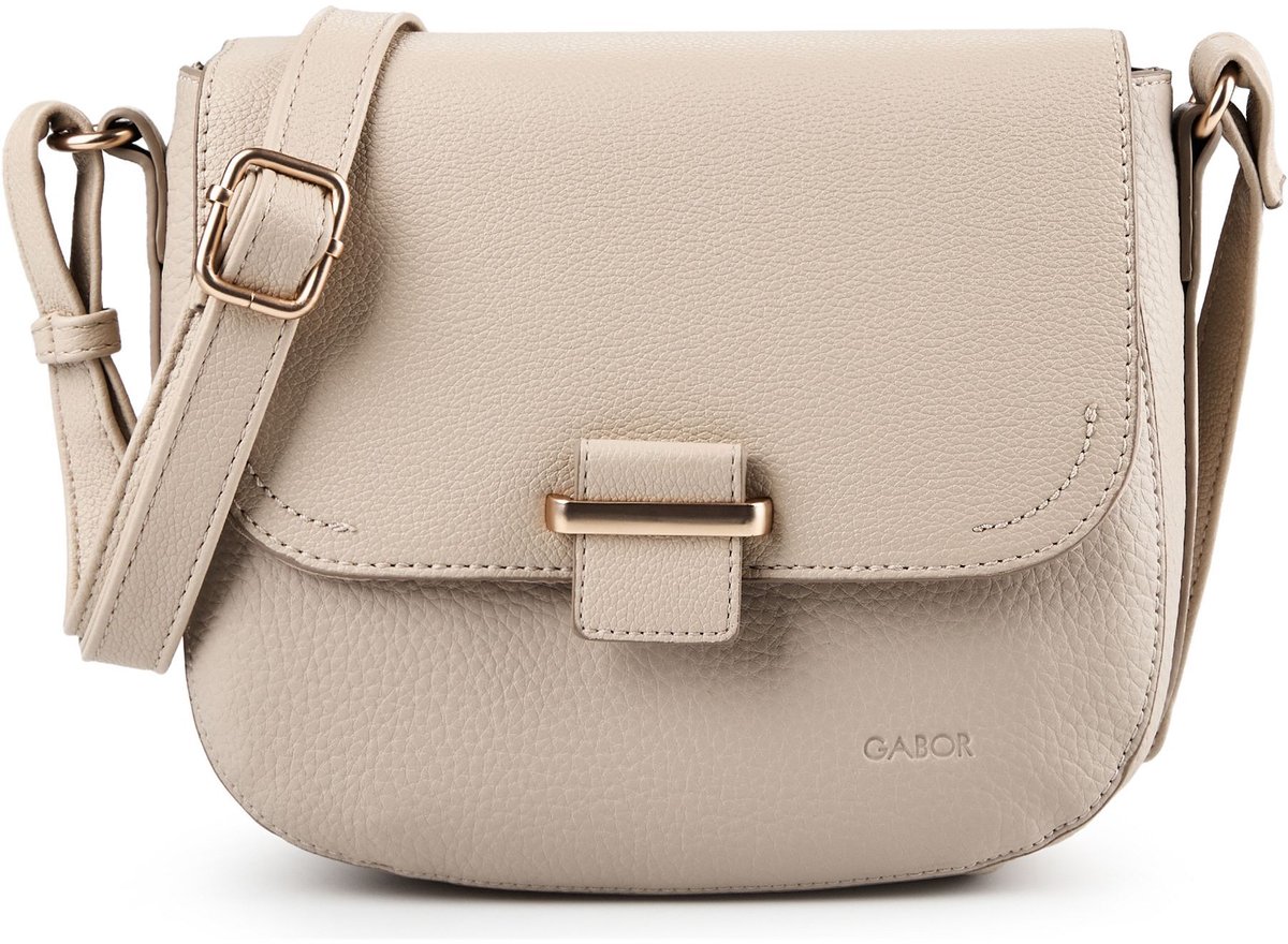 Gabor schoudertas Ryanne Saddle Bag Beige