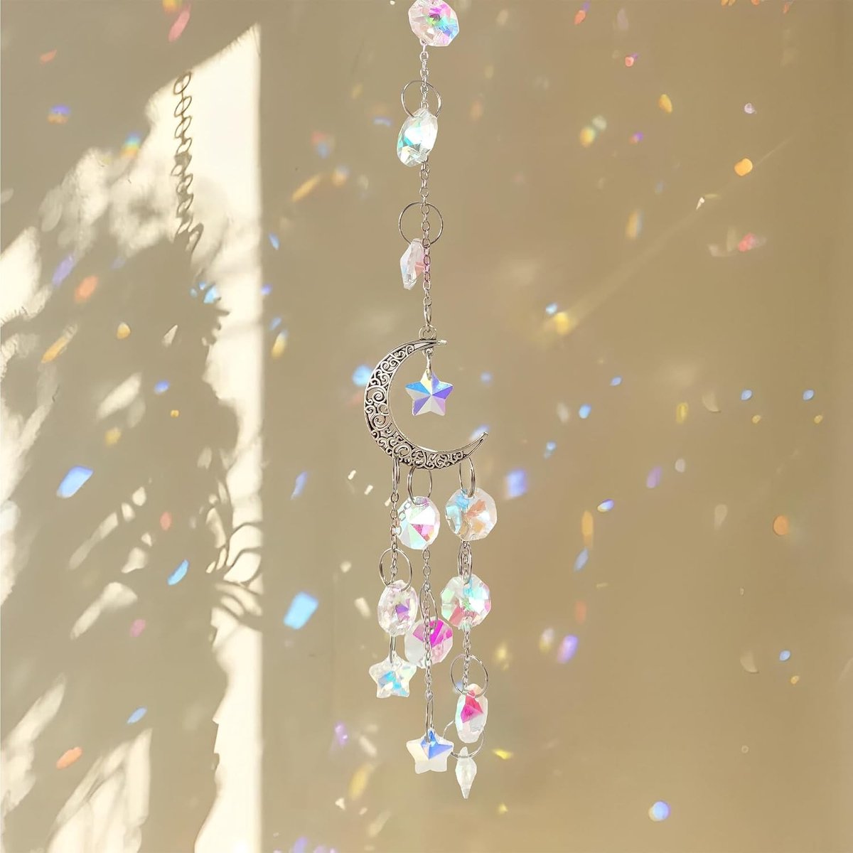 Zonlichtvanger met Kristal voor Raamdecoratie - Decoratieve Hangende Accessoires voor Thuis en Tuin