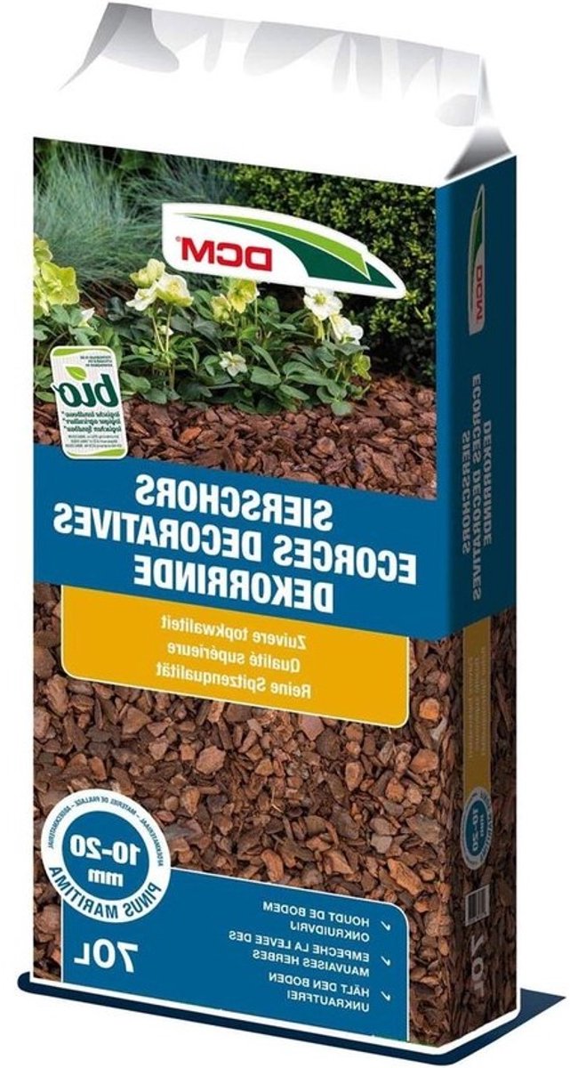 Decoratieve Schors - Mulch Bodembedekker - Tuin Decoratie - Langzaam Afbrekend - 70 liter - Roodbruin