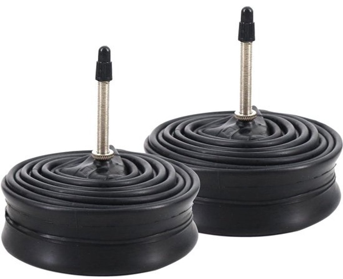 Fietsbinnenbanden - Binnenbanden Fietsband - Fietsband Reparatie - Heavy Duty Rubber - 700x35C - Zwart
