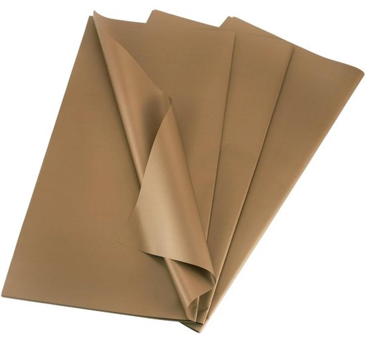 Bloemen Inpakpapier - Boeket Papier - Cadeaus Versieren - Waterdicht Materiaal - 560x560mm - Bruin