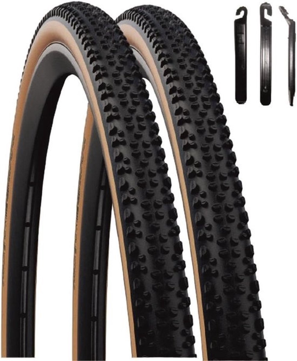 Vouwbanden Fietsbanden - Race Guard Banden - Fietsen Onderhoud - Tubeless Ready - 33-622 (28x1.30) - Brons