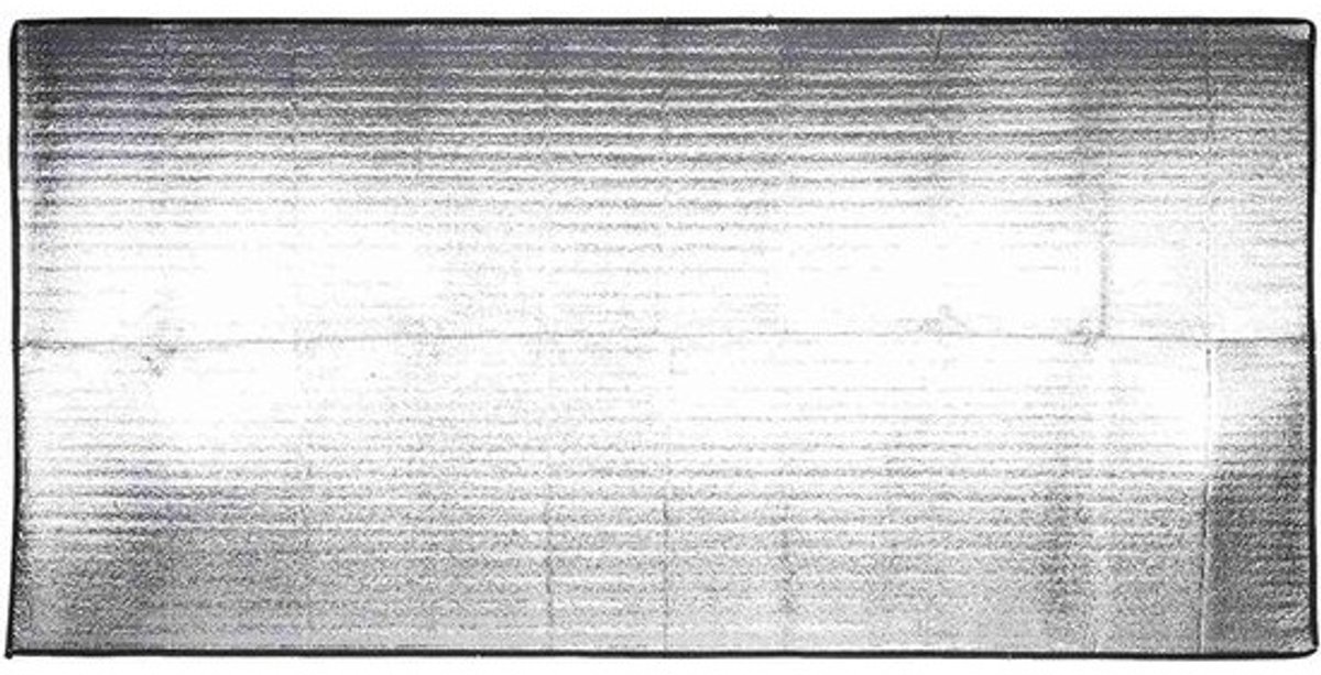 Kampeermat Slaapmat - Vochtbestendige Pad - Buiten Activiteiten - Dubbelzijdig Vochtproof - 1x2 meter - Zilver