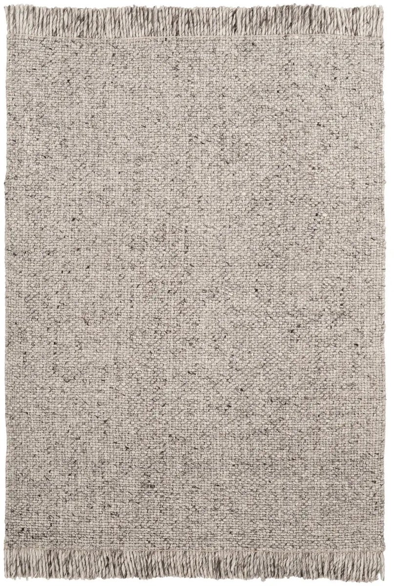 Dutch XXL Wollen Vloerkleed | Tapijt | Pixy | Pebble | Grijs | 120x170 cm