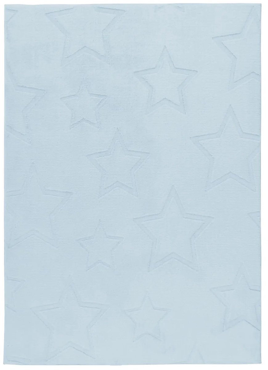 Dutch XXL Kindervloerkleed | Tapijt | Bambi | Sterren | Blauw | 120x170 cm