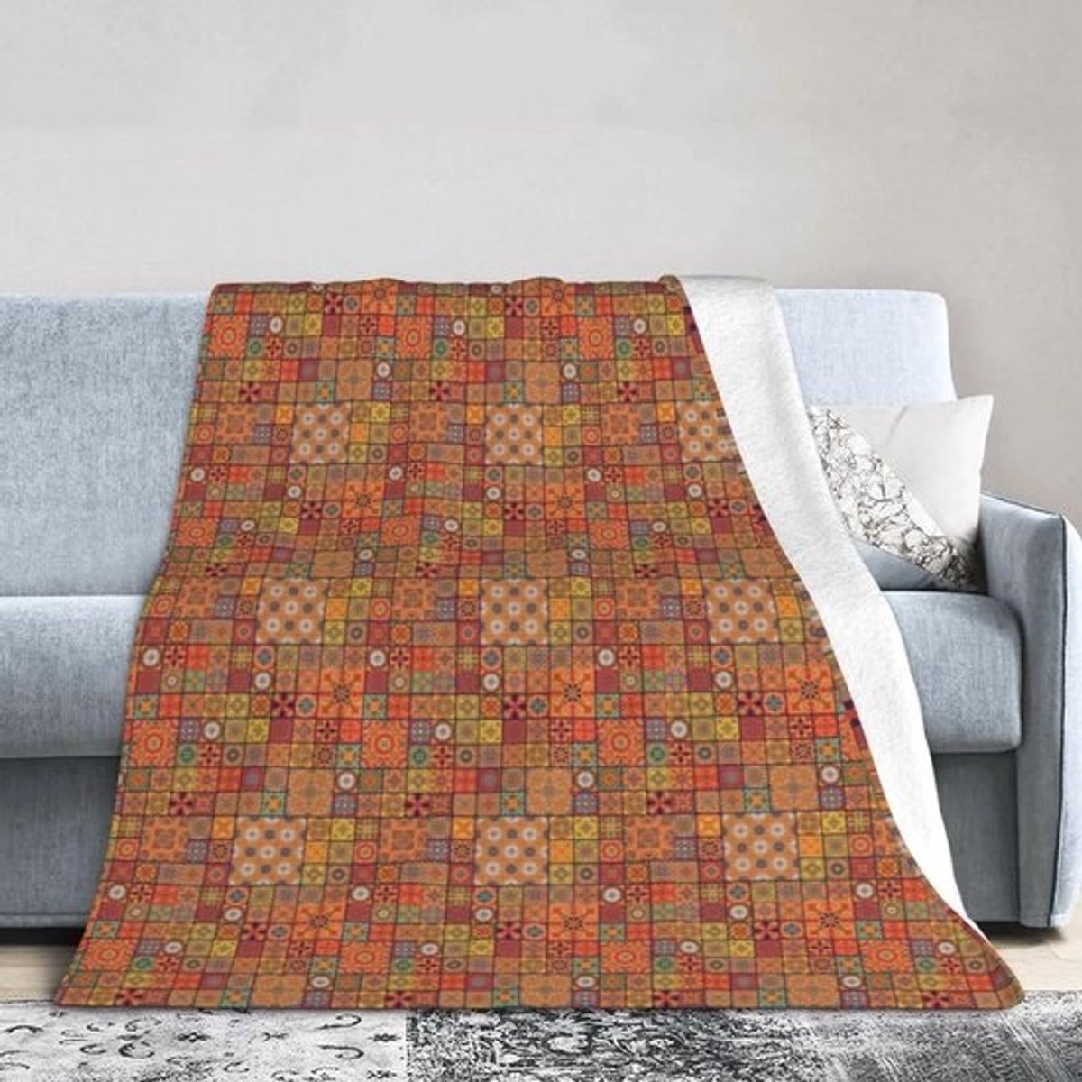 Flanellen Deken - Microvezel Deken Plaid - Comfort en Warmte - Anti-Pilling Stof - 150 x 200 cm - Zwart