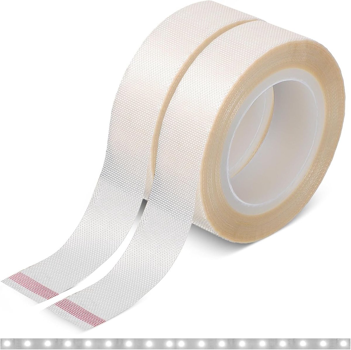 Zwarte verduisteringstape voor LED-strips, dimbare tape stickers voor slaapkamerdecoratie, TV-achtergrondverlichting, vermindert schittering en behoudt helderheid.