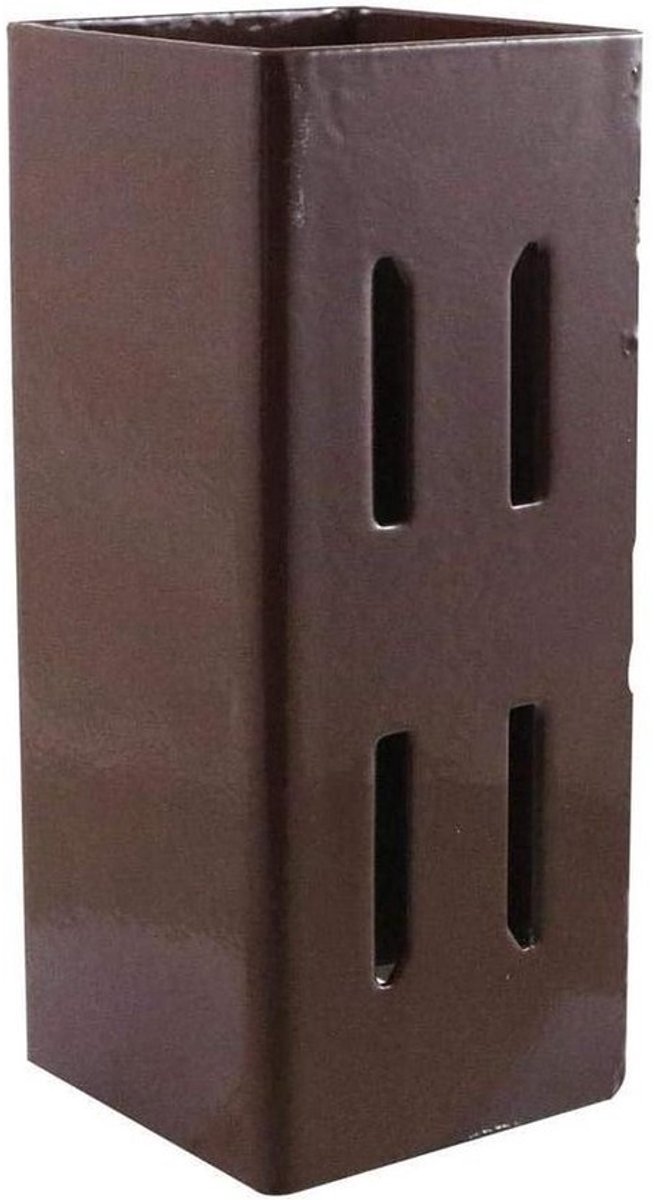 Post Extender - Paal Vergroter - Hekken Verhoging - Quick Fit Systeem - 100mm - Rood