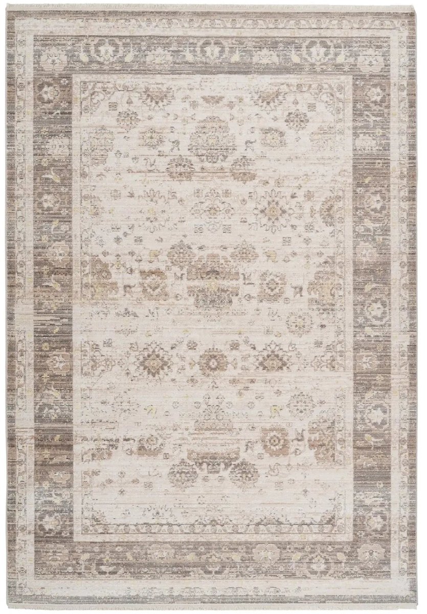 Dutch XXL Laagpolig Vloerkleed | Tapijt | Baroque | Ornamenteel | Beige | 120x170 cm