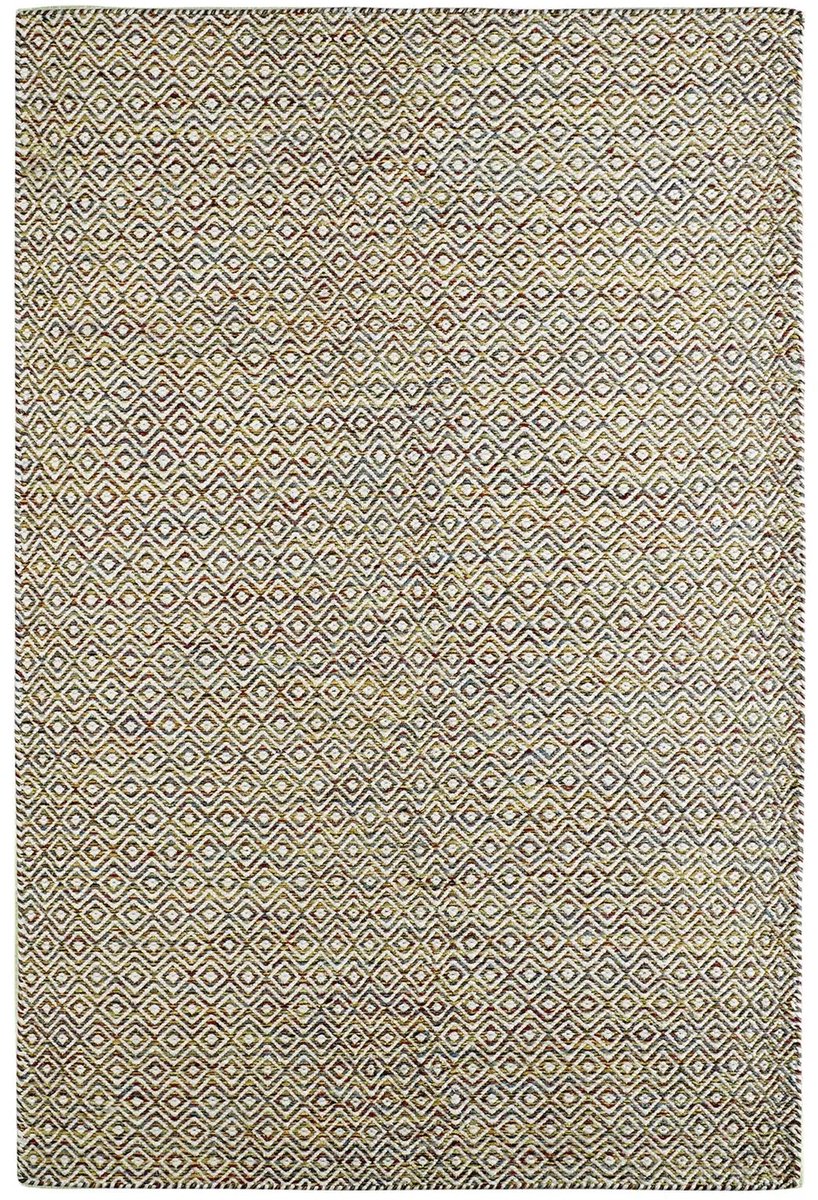 Dutch XXL Wollen Vloerkleed | Tapijt | Bombay | Ruiten | Multikleur | 120x170 cm