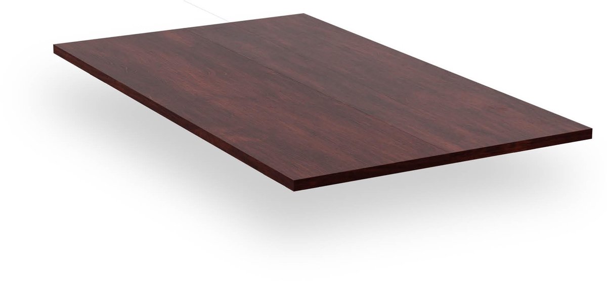 Houten Tafelblad voor Eettafel - 140 x 80 cm met Teak Afwerking