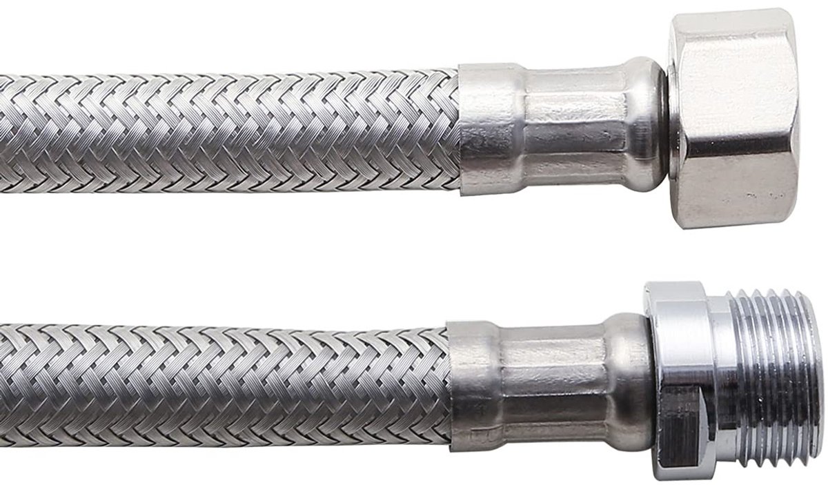 Flexibele Aansluitbuis - 40 cm - 3/8" AG x 3/8" IG