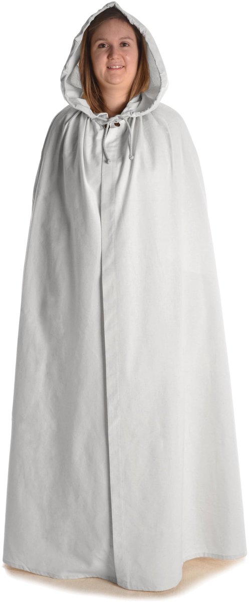 Middeleeuwse Deken van Katoen - Beige/ZWart/Rood