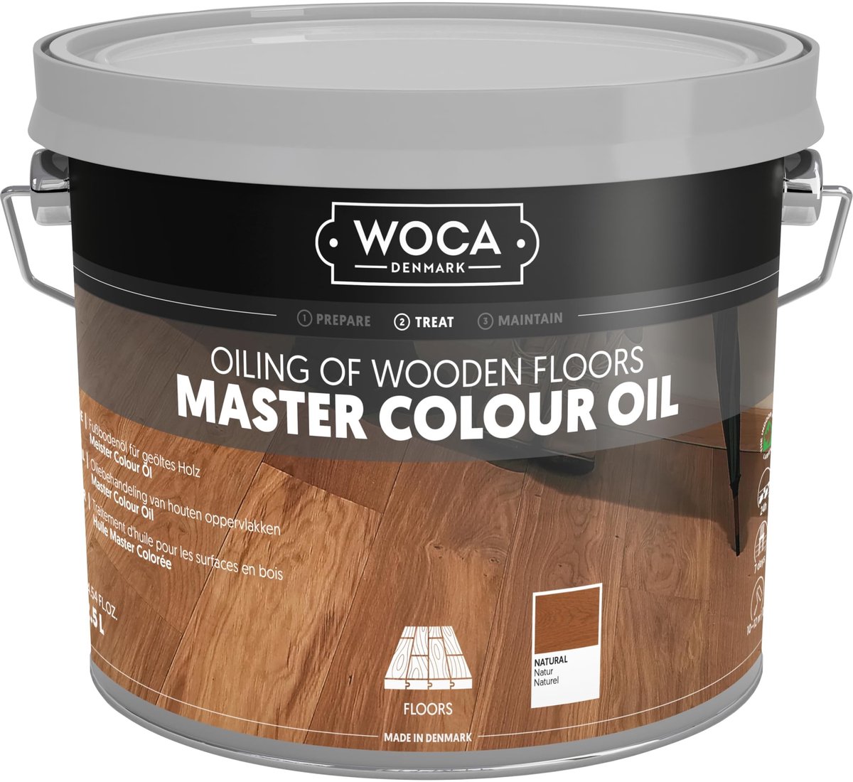 Master Colour Oil Natur - Onderhoudsolie voor hout 2,5L