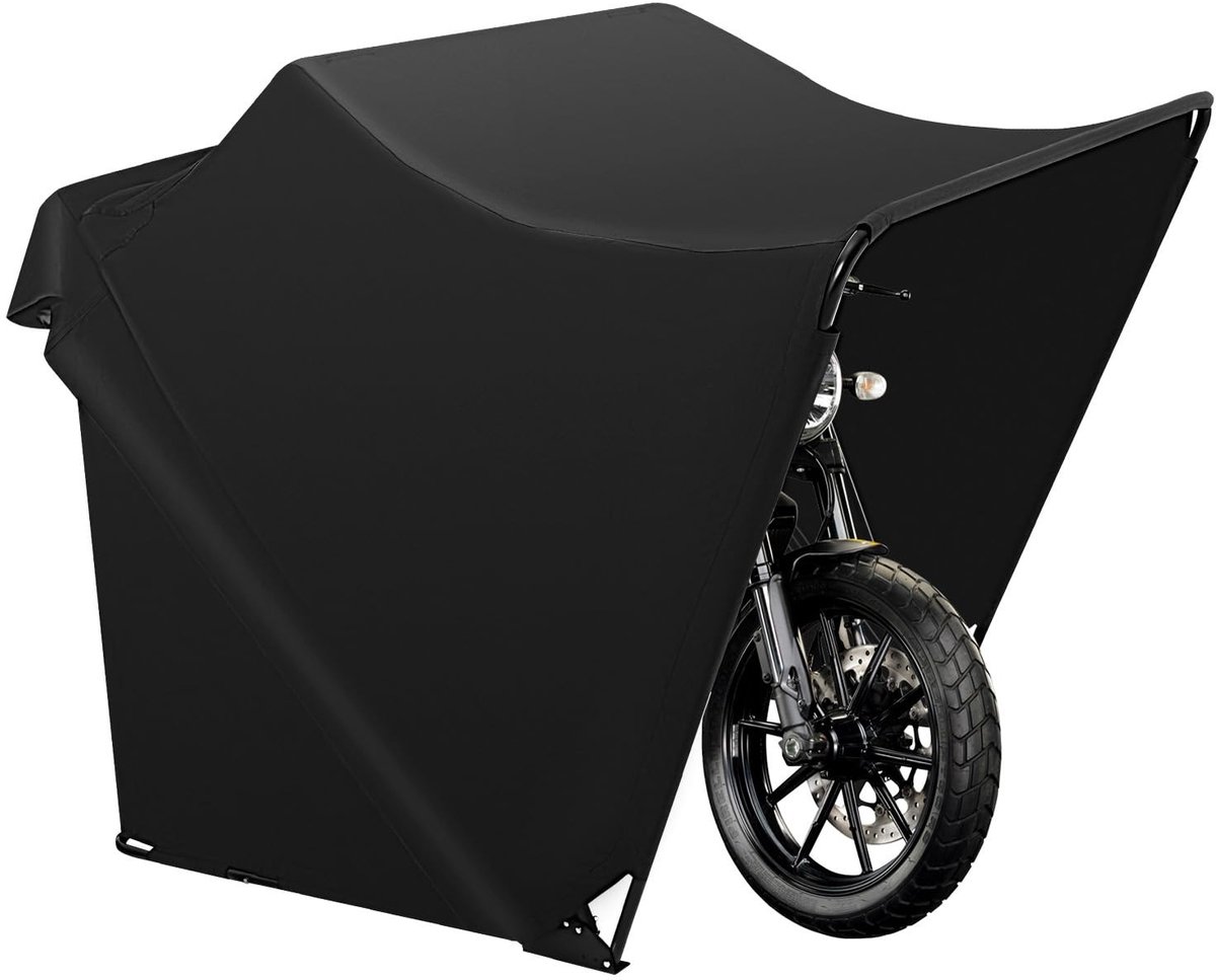 Vouwbare Waterdichte Motorhoe covering - 270 x 105 x 155 cm