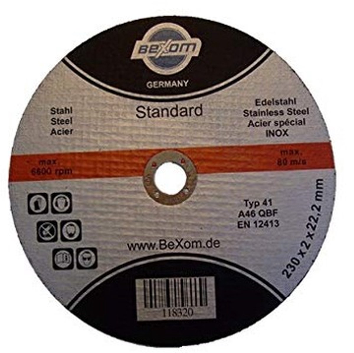 Snijschijf 230x2 mm voor Metaal - 10 Stuks