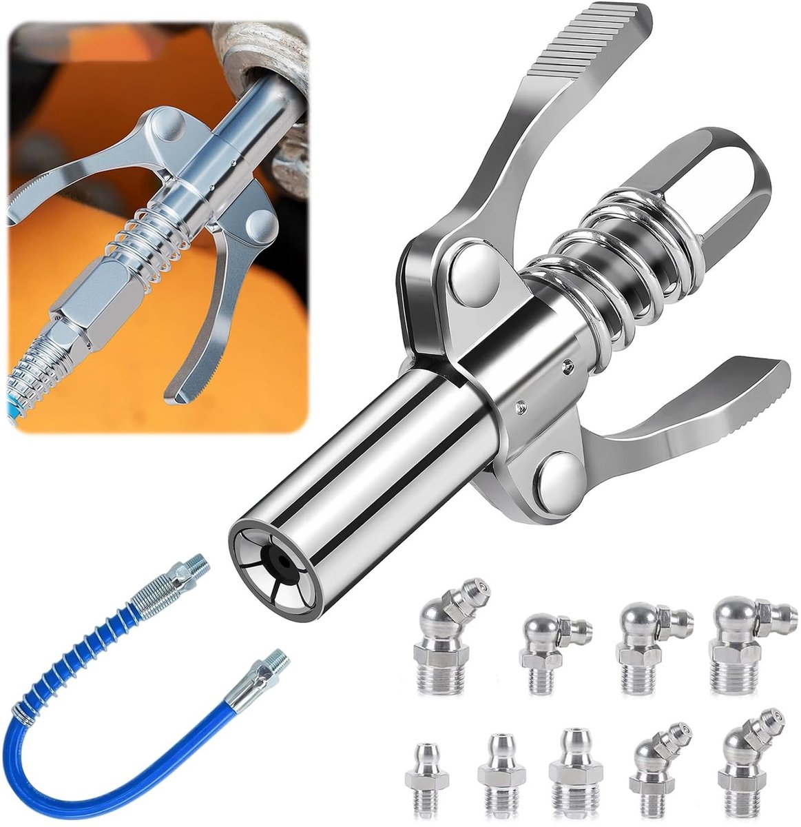 Double Handle Nozzle - Voor het smeren van voertuigen