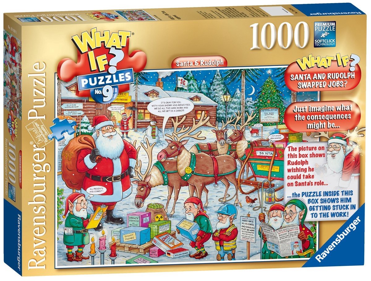 Christmas Puzzel 1000 Stukjes - Multicolor
