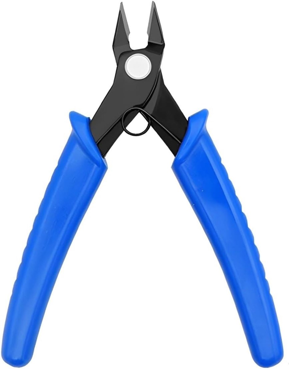 Precisie Draadknippers van Hoogwaardig Koolstofstaal - Ideaal voor Elektronica, Modelbouw, DIY en Sieradenmaken met Kleine Kabels en Zachte Draden