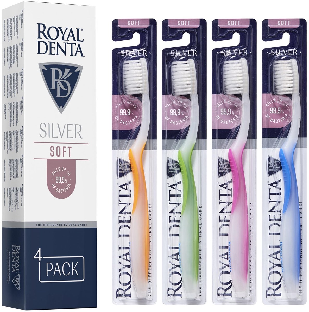 Zachte Tandenborstels - Multipack voor Volwassenen
