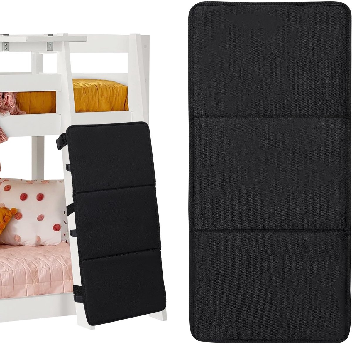 Ladder Cover voor Bunk Beds - Zwart - Voorkomt Klimmen