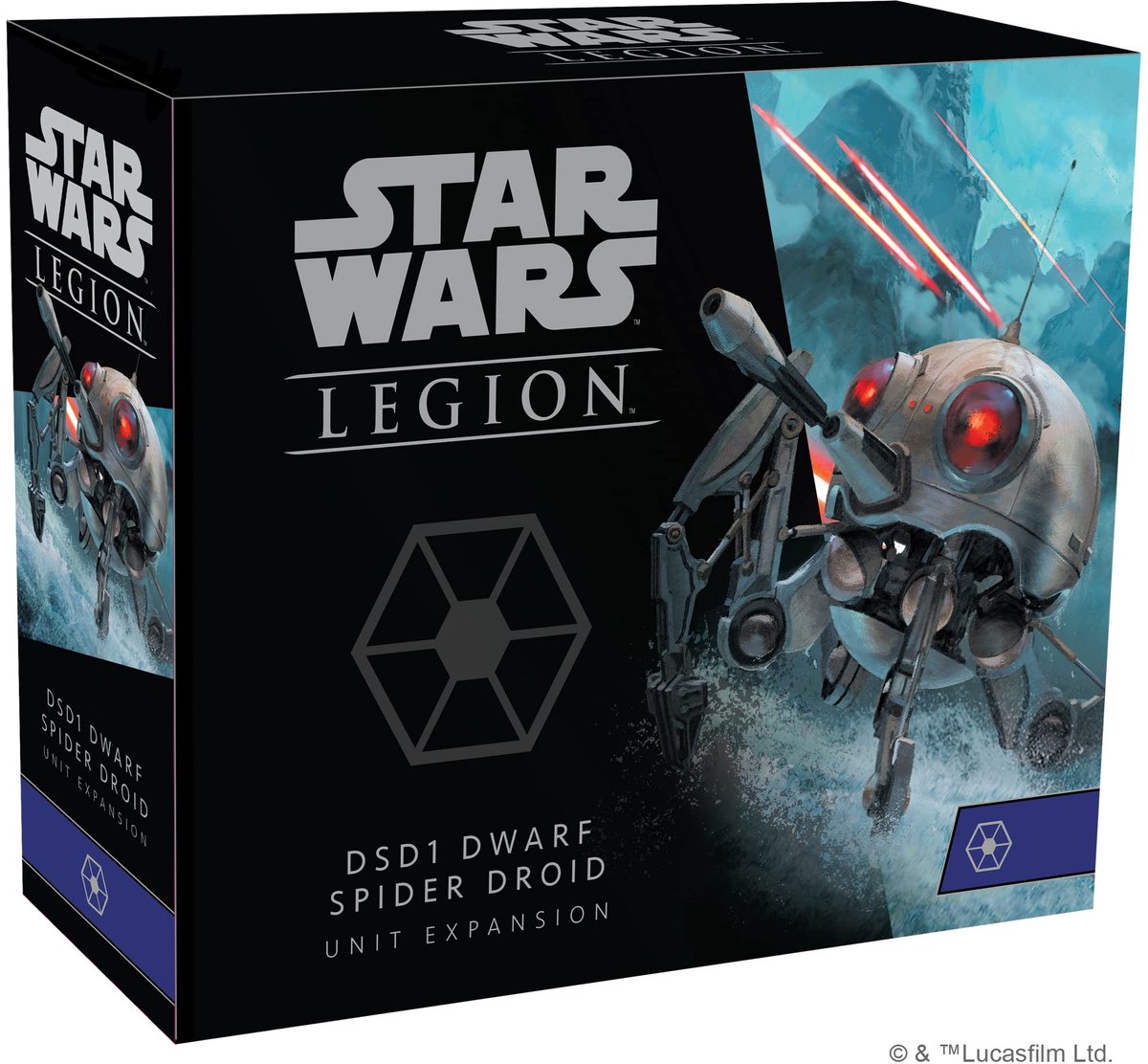 Star Wars Legion: DSD1 Dwarf Spider Droid - Miniaturen uitbreiding voor 2 spelers