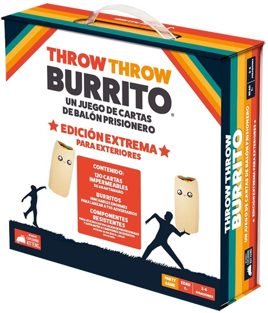 Throw Burrito Extreme - Outdoor kaartspel voor 2-6 spelers